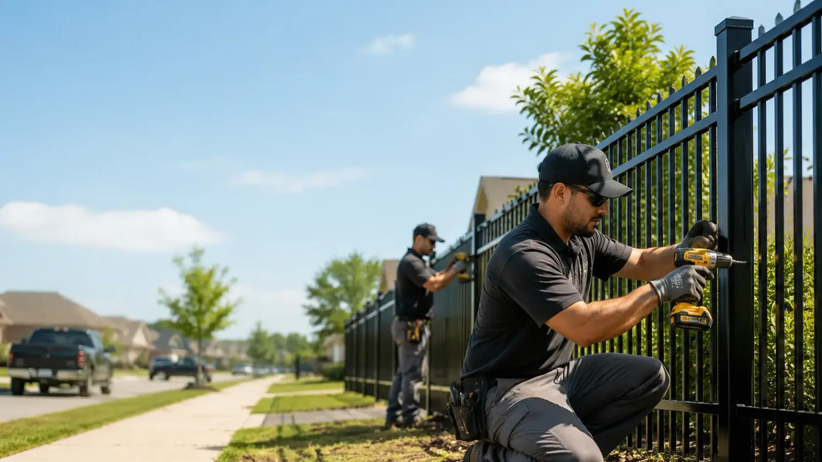 Metal Fence Installation in Clifton, TX
